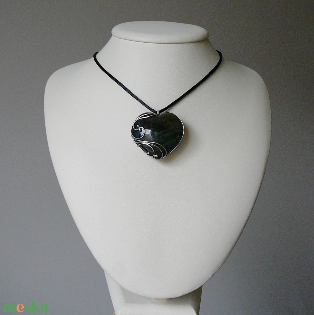 Labradorit medál - ékszer - nyaklánc - medál - Meska.hu