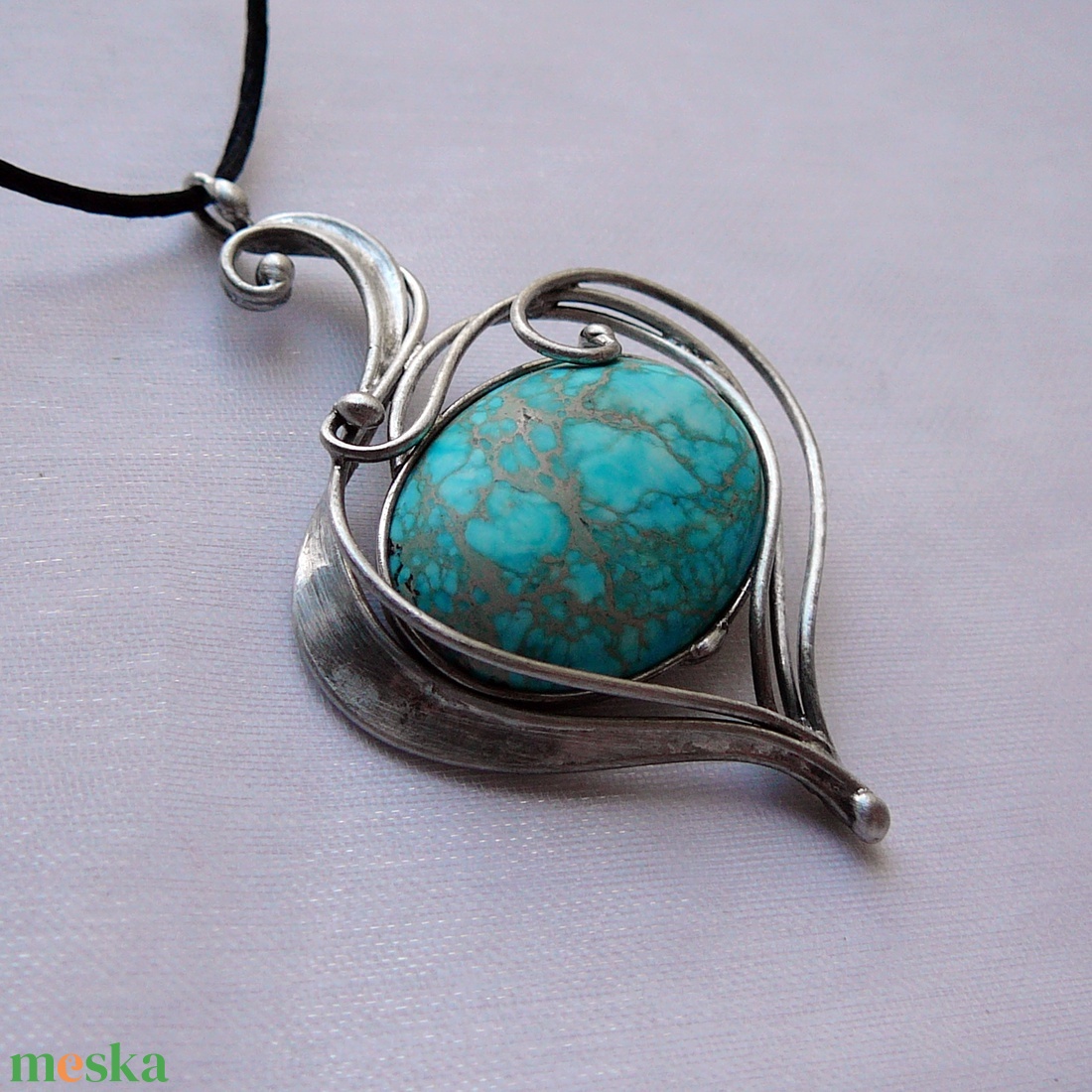 Üledéki jáspis medál - ékszer - nyaklánc - medálos nyaklánc - Meska.hu