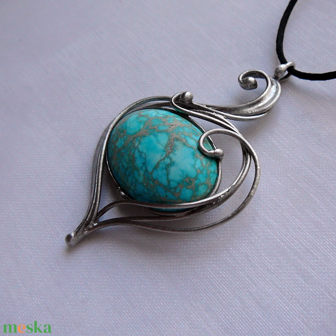 Üledéki jáspis medál - ékszer - nyaklánc - medálos nyaklánc - Meska.hu