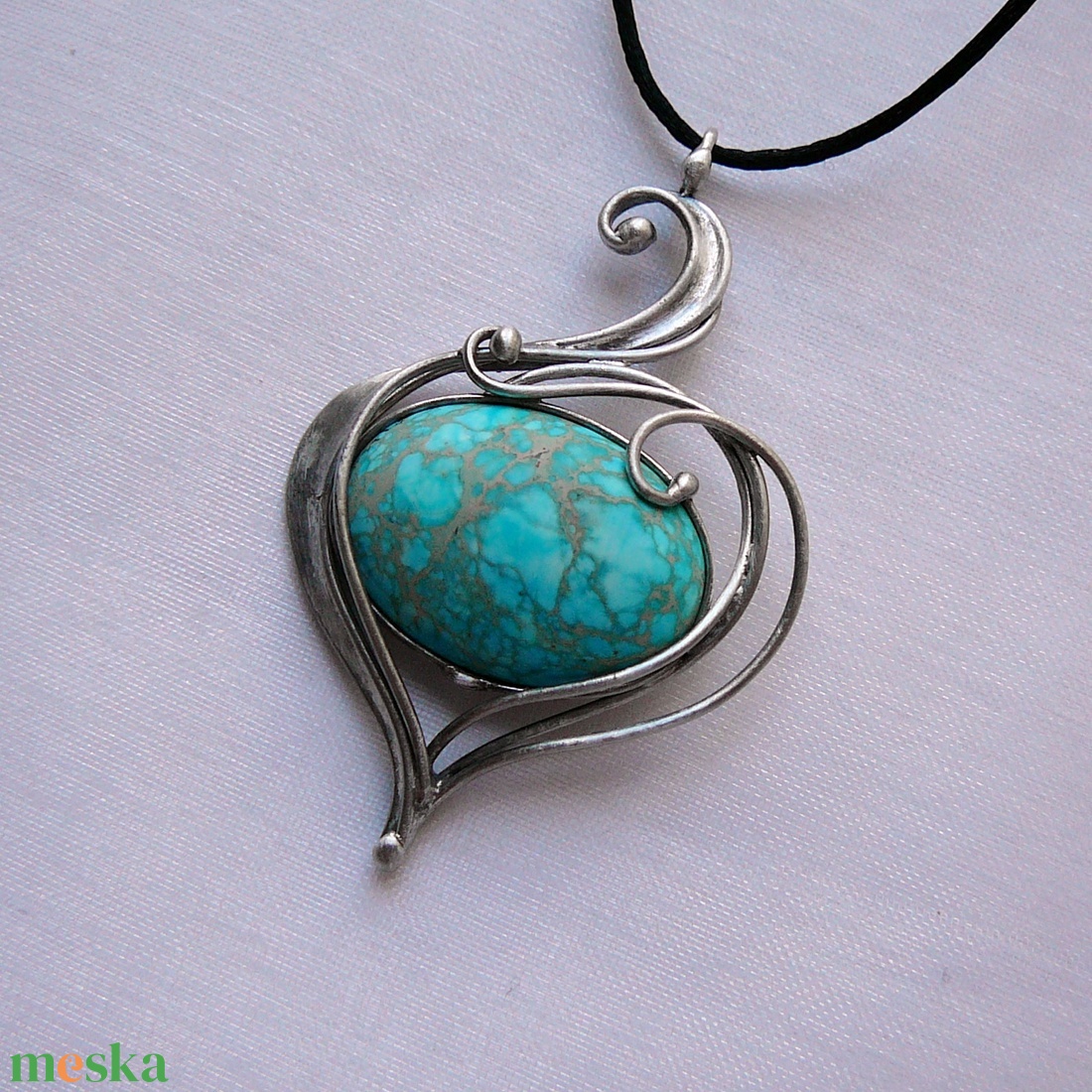 Üledéki jáspis medál - ékszer - nyaklánc - medálos nyaklánc - Meska.hu