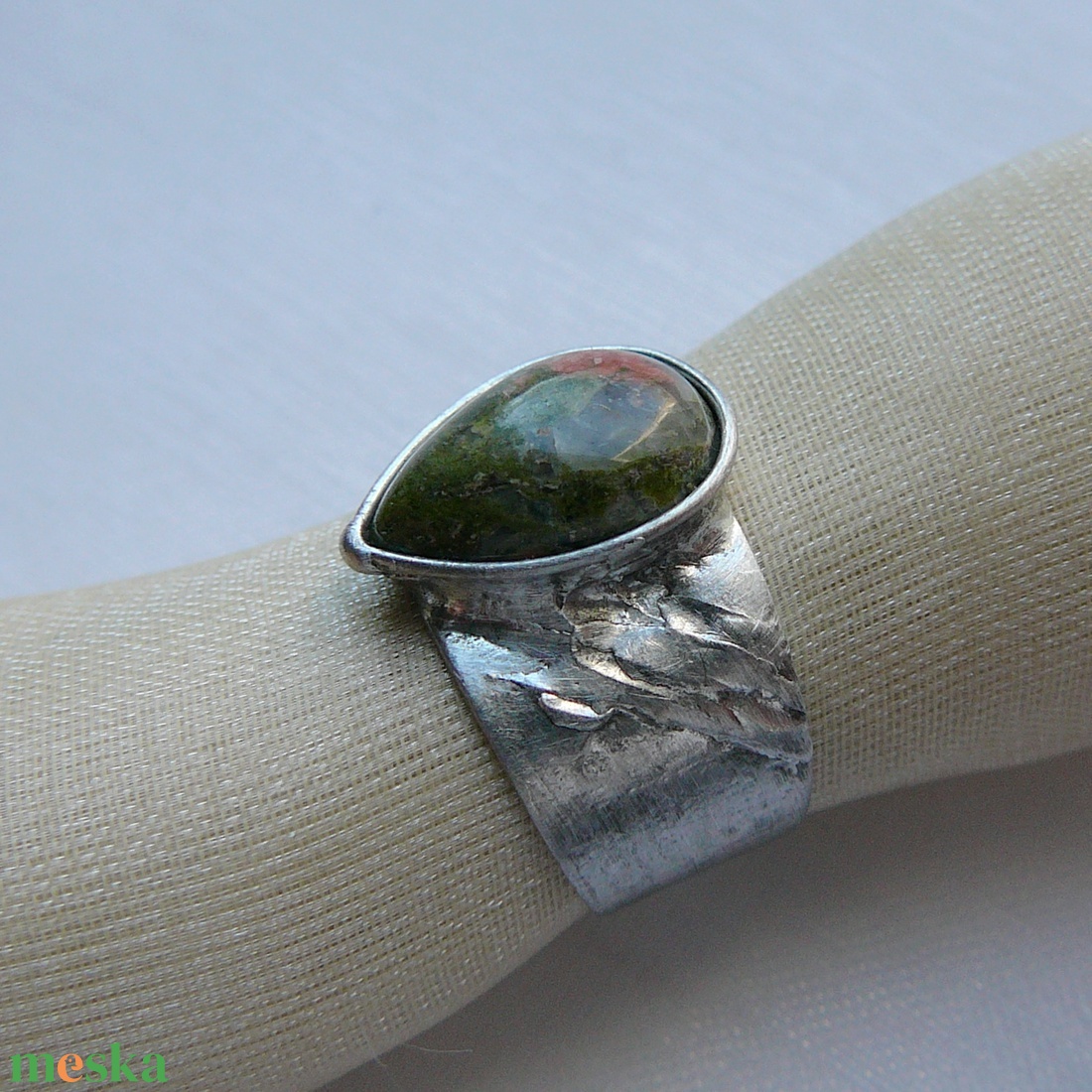 Unakit gyűrű - ékszer - gyűrű - szoliter gyűrű - Meska.hu