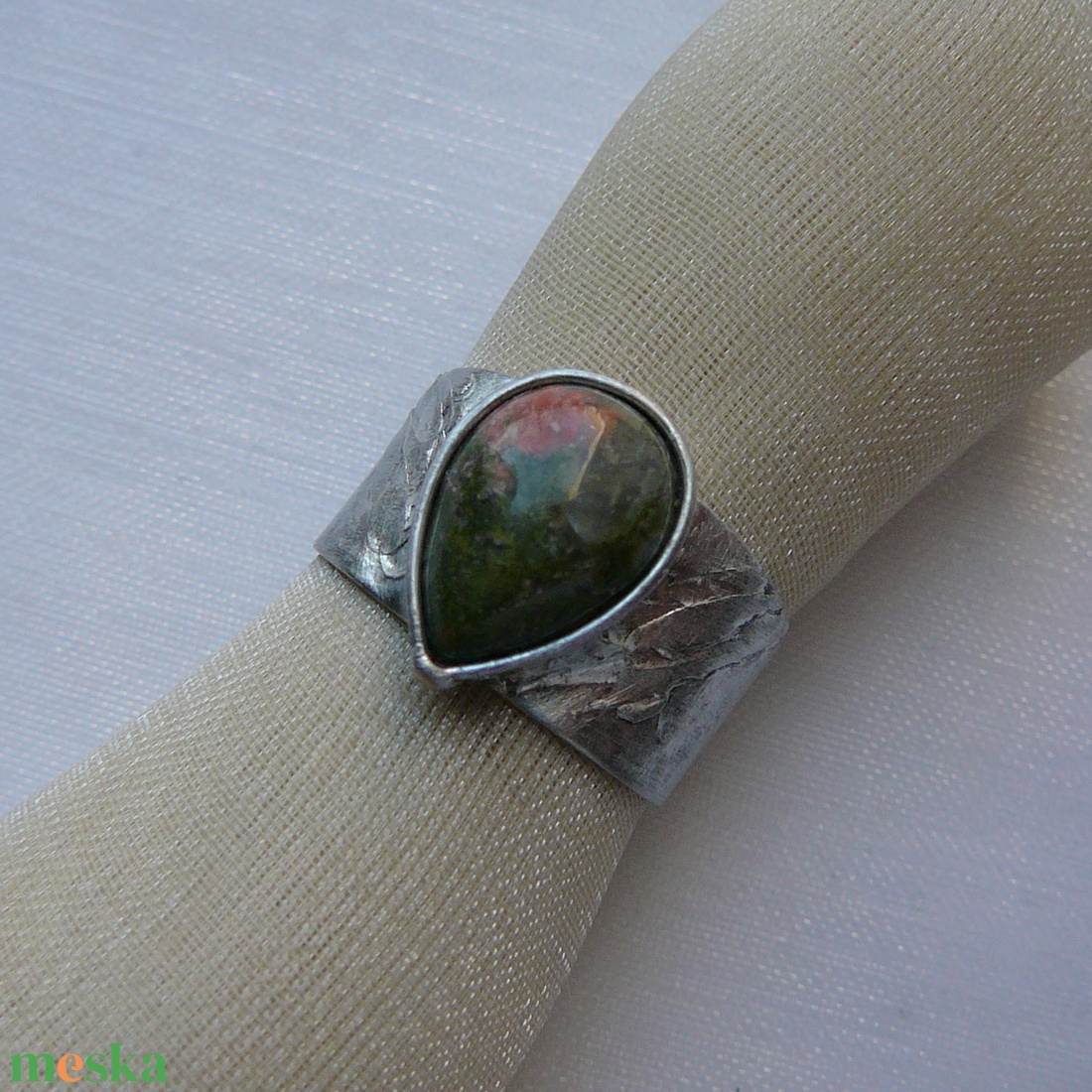 Unakit gyűrű - ékszer - gyűrű - szoliter gyűrű - Meska.hu