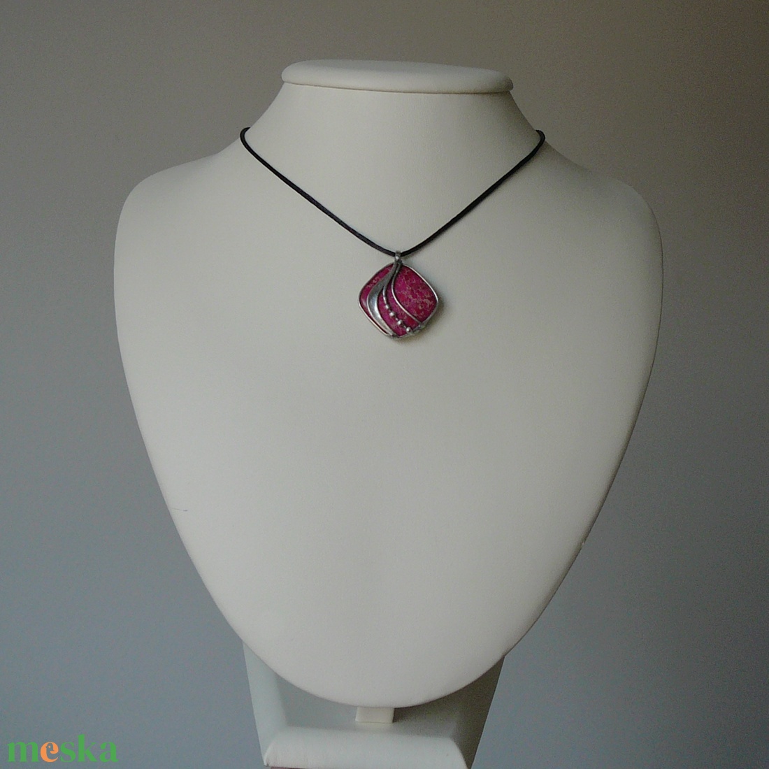 Üledéki jáspis medál - ékszer - nyaklánc - medálos nyaklánc - Meska.hu