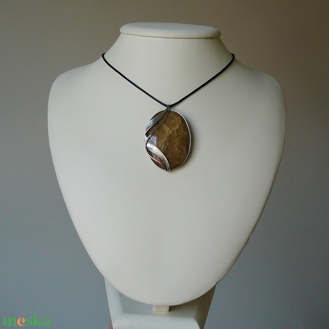 Heliodor medál - ékszer - nyaklánc - medálos nyaklánc - Meska.hu