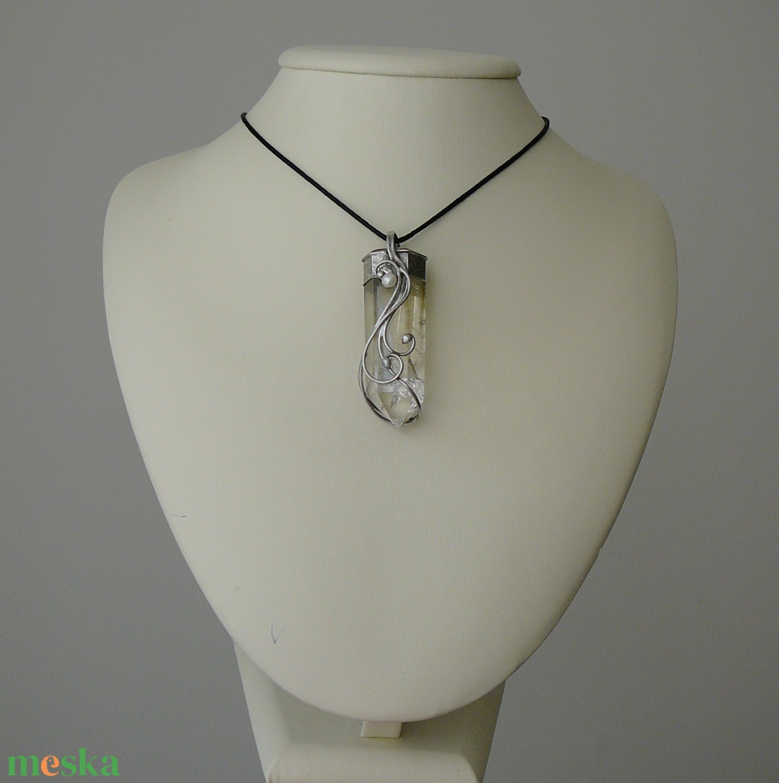 Citrin medál - ékszer - nyaklánc - medálos nyaklánc - Meska.hu