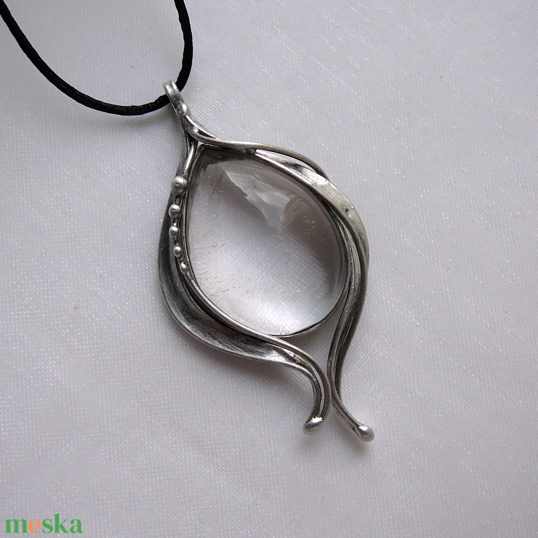 Hegyikristály medál - ékszer - nyaklánc - medálos nyaklánc - Meska.hu