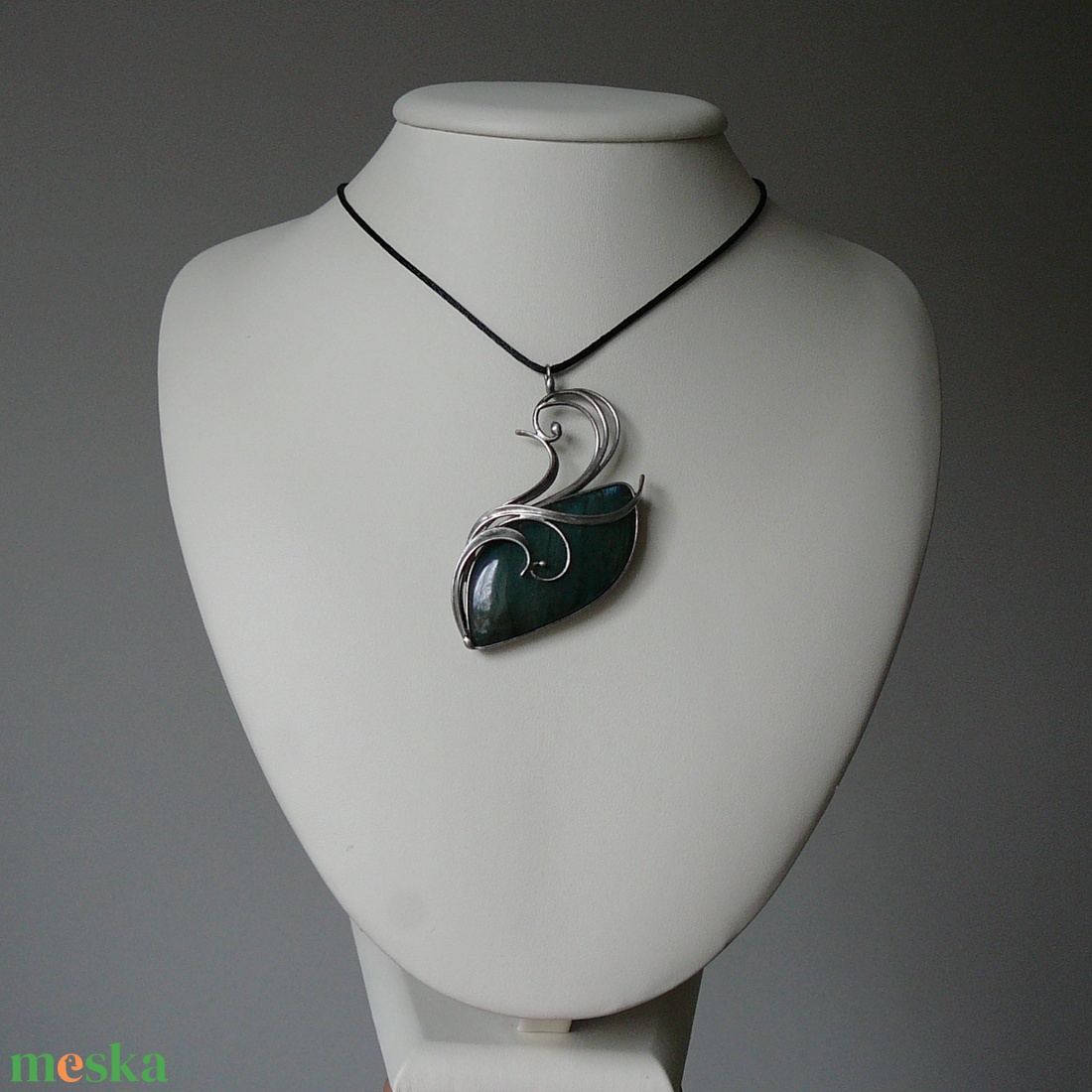 Labradorit medál - ékszer - nyaklánc - medál - Meska.hu