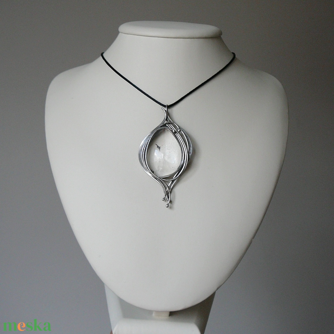 Hegyikristály medál - ékszer - nyaklánc - medálos nyaklánc - Meska.hu