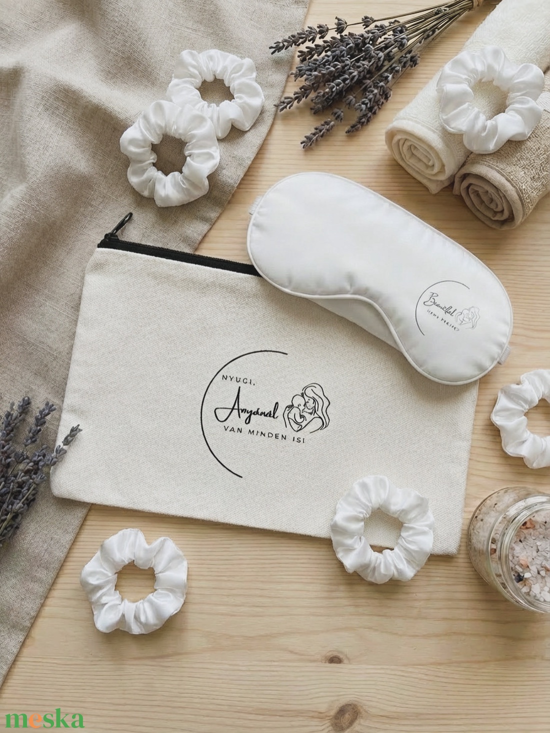 Beautiful Mama Project- kozmetikai ajándékbox ANYÁKNAK - baba - mama - babalátogató ajándékcsomag - Meska.hu