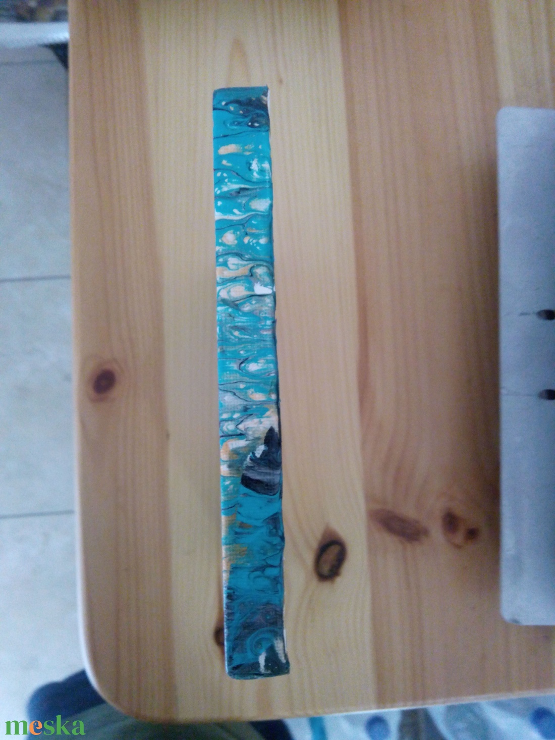 Nagytürkiz - művészet - festmény - akril - Meska.hu Nagytürkiz - művészet - festmény - akril - Meska.hu