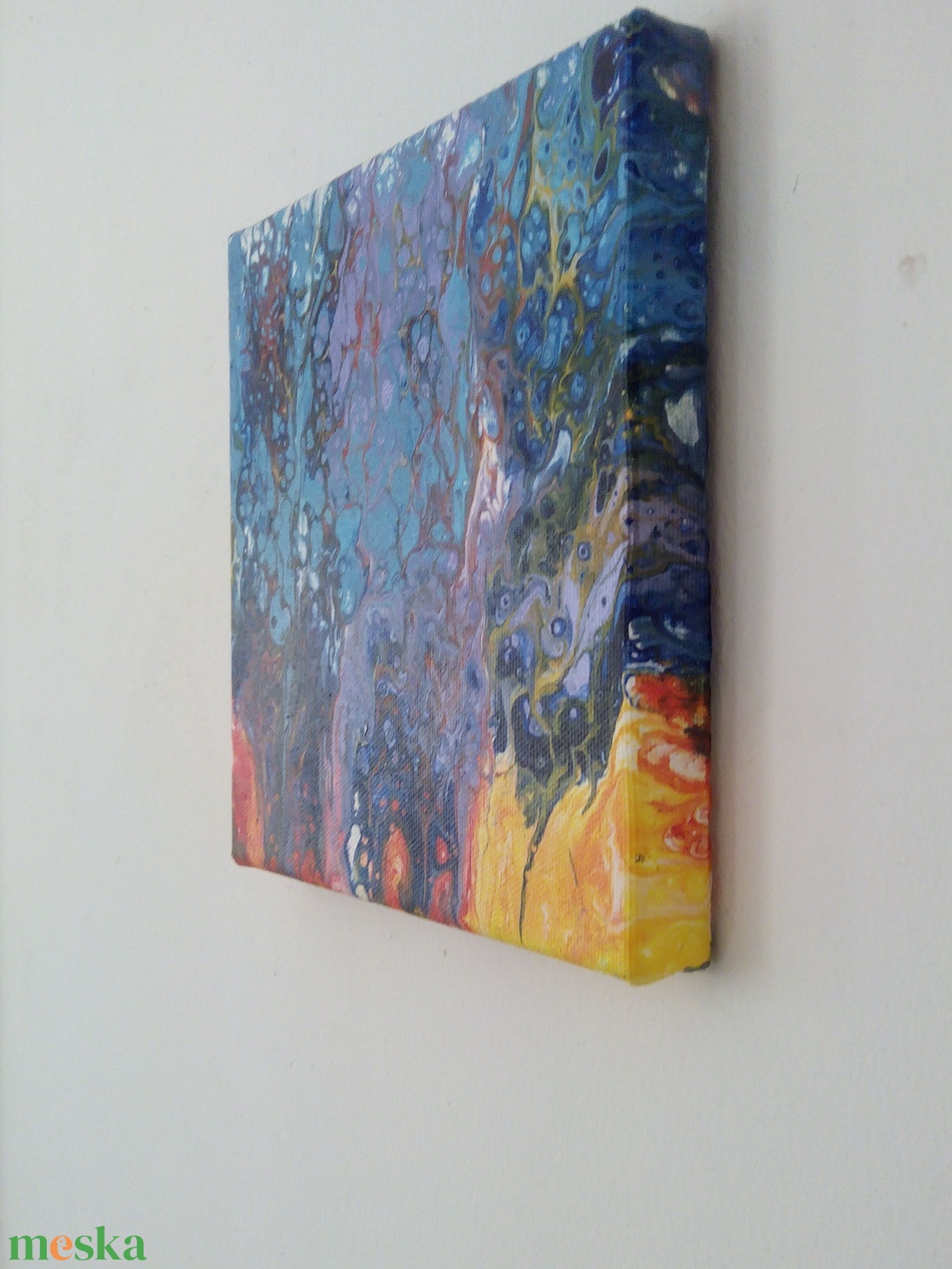 Víz a tűzre2 - művészet - festmény - akril - Meska.hu Víz a tűzre2 - művészet - festmény - akril - Meska.hu