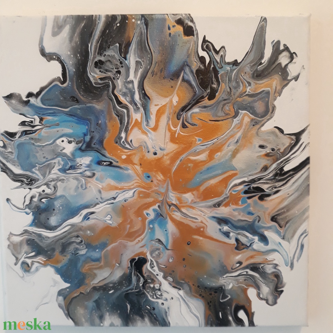 Olvadás - művészet - festmény - akril - Meska.hu Olvadás - művészet - festmény - akril - Meska.hu