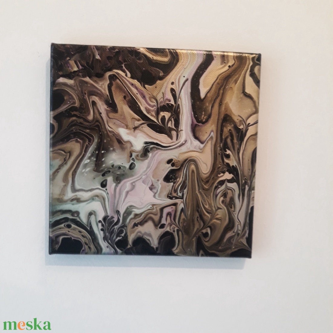 gyöngyház örvény - művészet - festmény - akril - Meska.hu gyöngyház örvény - művészet - festmény - akril - Meska.hu