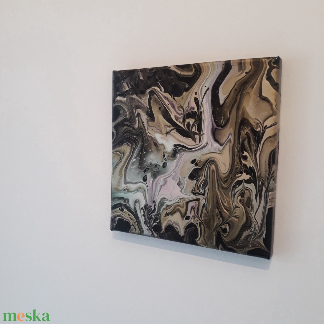 gyöngyház örvény - művészet - festmény - akril - Meska.hu gyöngyház örvény - művészet - festmény - akril - Meska.hu