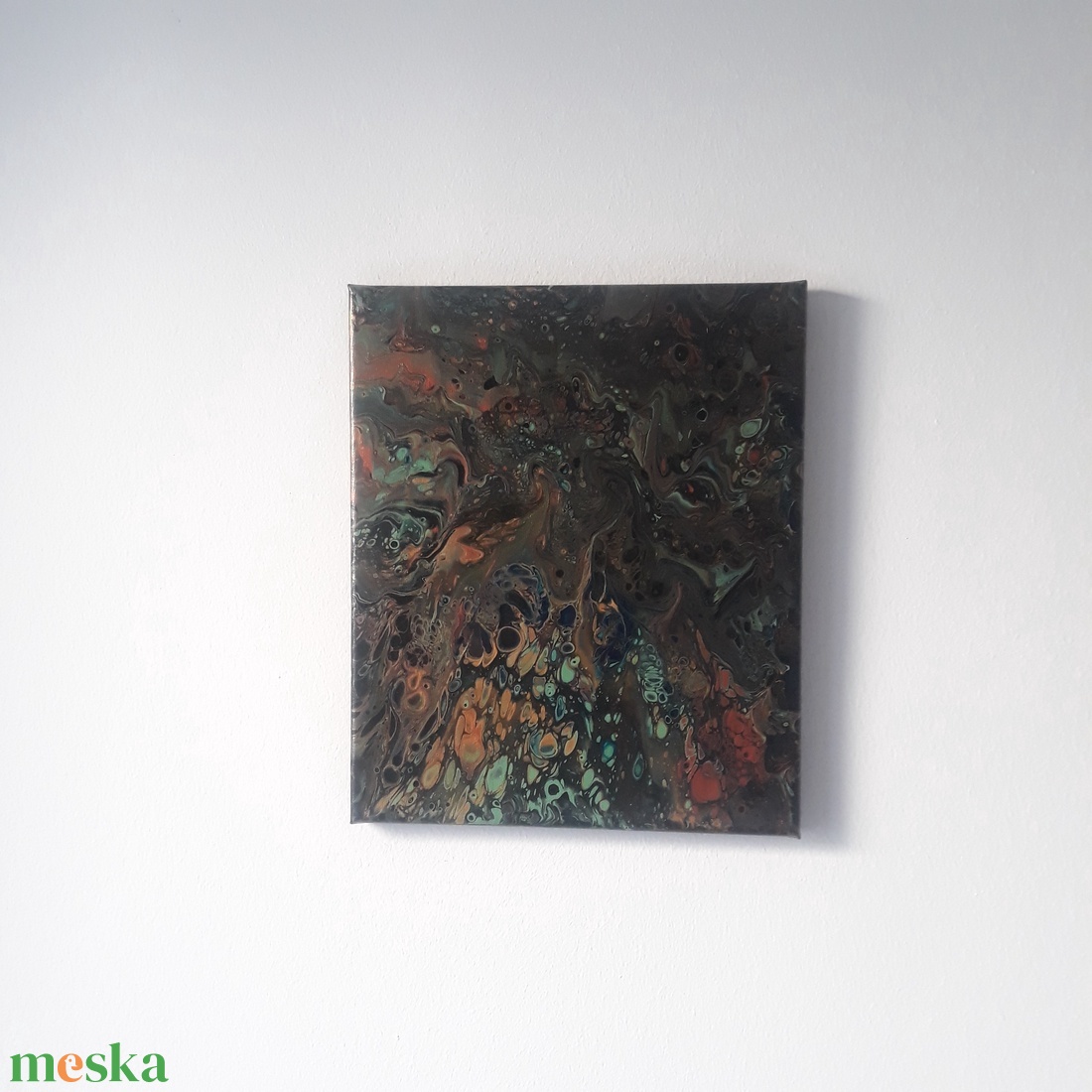 Hömpölygés - művészet - festmény - akril - Meska.hu