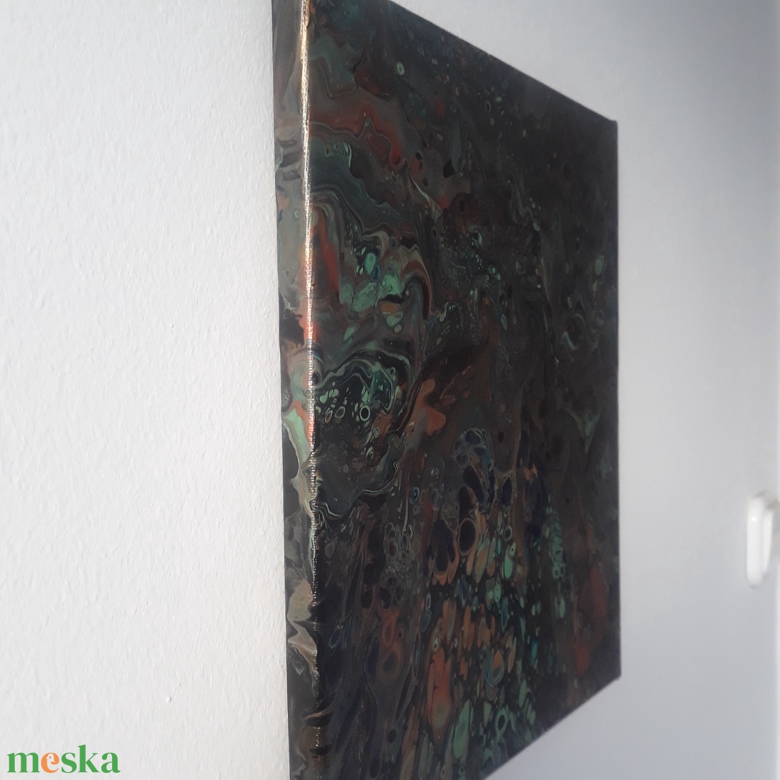 Hömpölygés - művészet - festmény - akril - Meska.hu