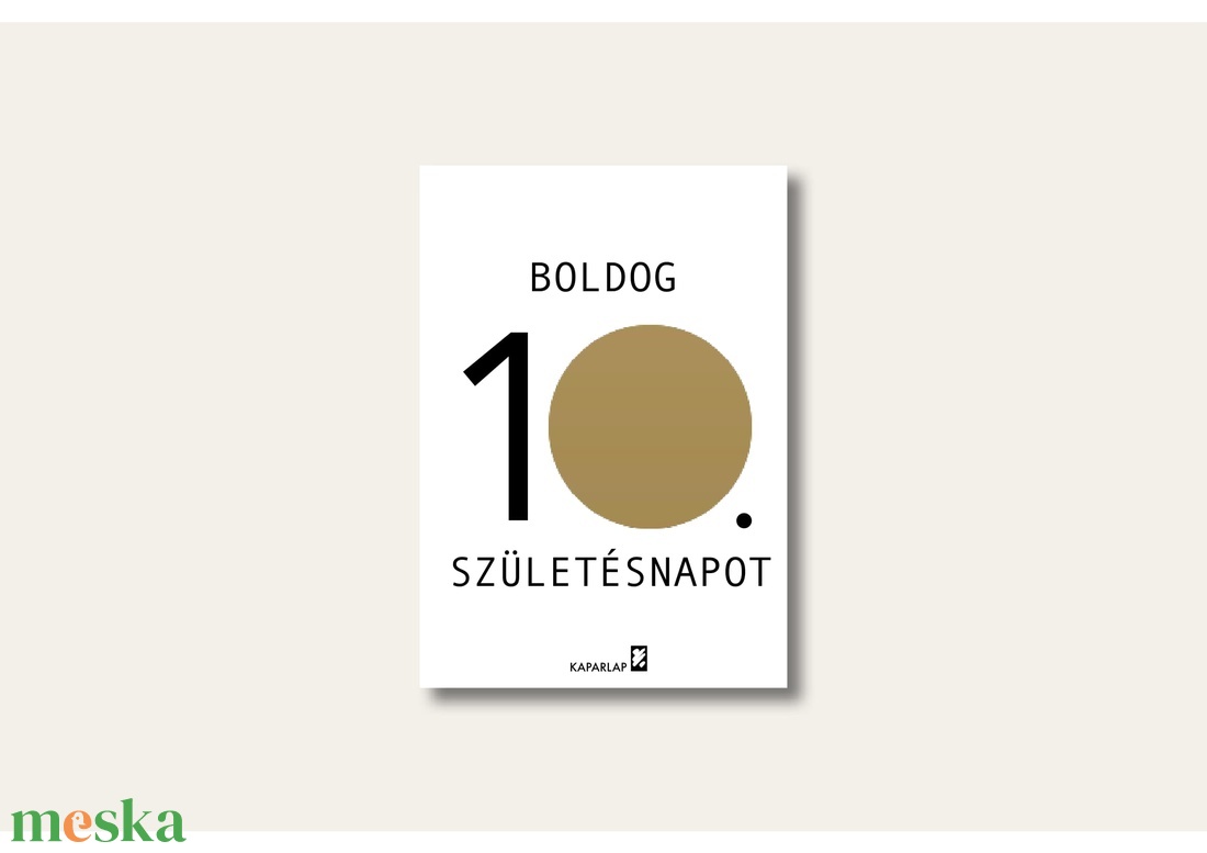 Boldog születésnapot kaparós sorsjegy - kerek születésnap - otthon & életmód - papír, írószer - ajándékozás kellékei - ajándék sorsjegy - Meska.hu