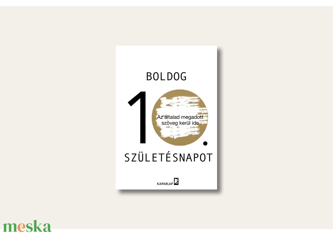 Boldog születésnapot kaparós sorsjegy - kerek születésnap - otthon & életmód - papír, írószer - ajándékozás kellékei - ajándék sorsjegy - Meska.hu