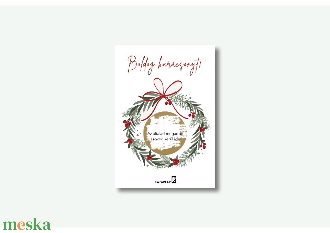 Ajtódísz kaparós sorsjegy - otthon & életmód - papír, írószer - ajándékozás kellékei - ajándék sorsjegy - Meska.hu