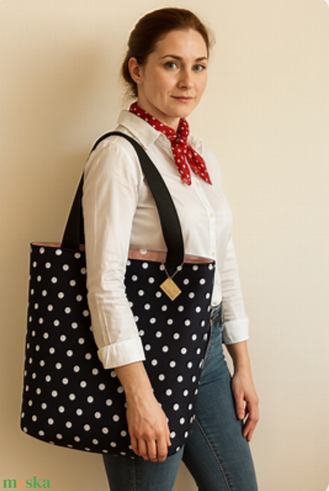 Nagy cuccolós táska - táska & tok - kézitáska & válltáska - nagy pakolós táska - Meska.hu