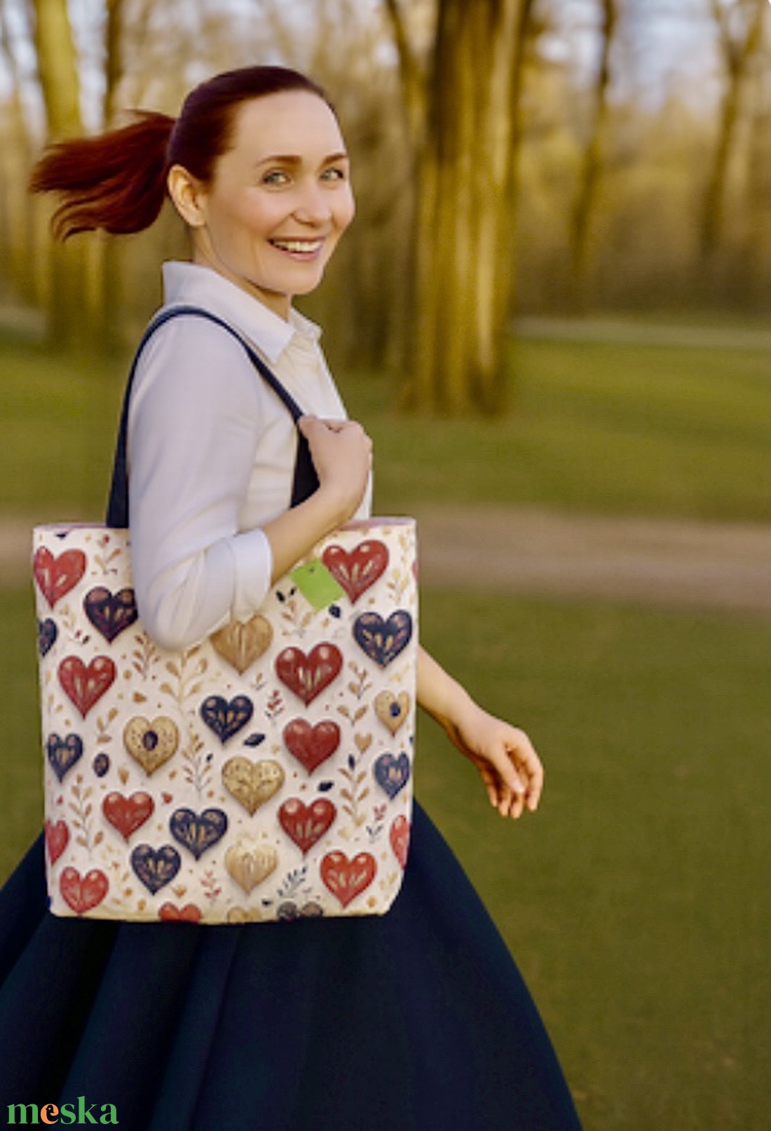 Nagy cuccolós táska - táska & tok - kézitáska & válltáska - nagy pakolós táska - Meska.hu