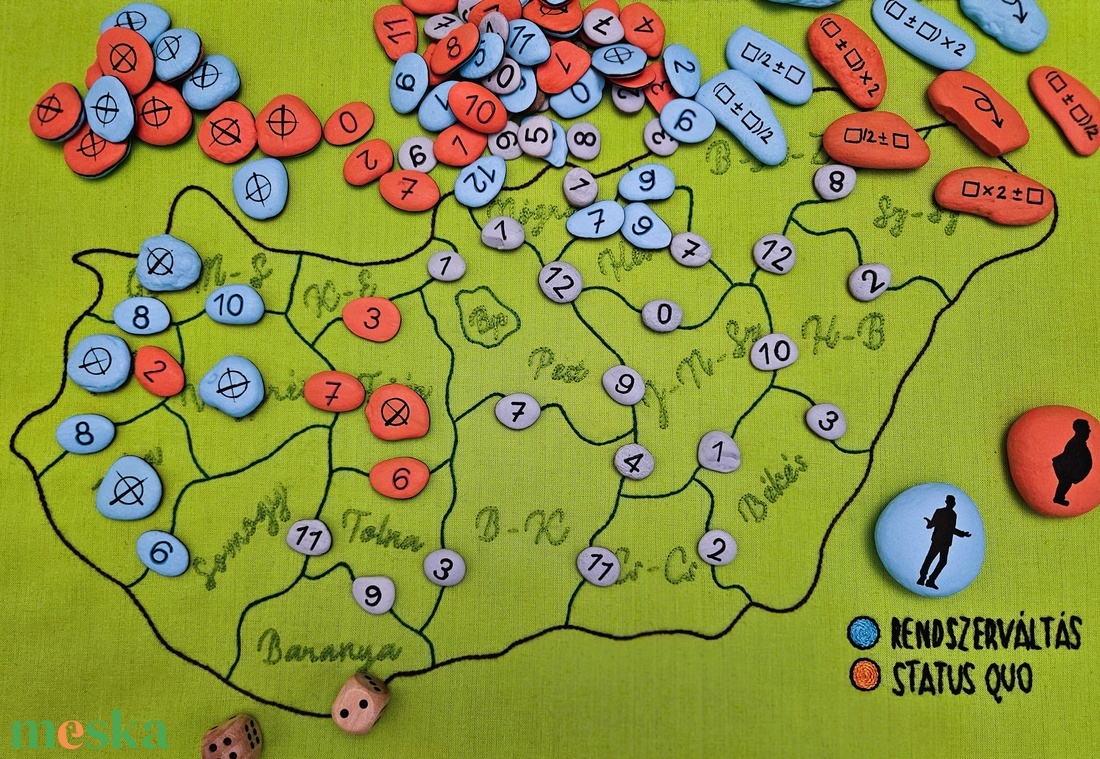 Számháború - játék & sport - táblajáték és kártyajáték - társasjátékok - Meska.hu