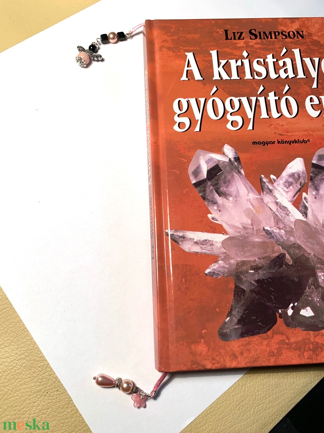 Könyvjelző rózsaszín angyal - könyv jelző rózsakvarc angyallal, rózsaszín könyvjelző - könyv & zene - könyvjelző - Meska.hu Könyvjelző rózsaszín angyal - könyv jelző rózsakvarc angyallal, rózsaszín könyvjelző - könyv & zene - könyvjelző - Meska.hu