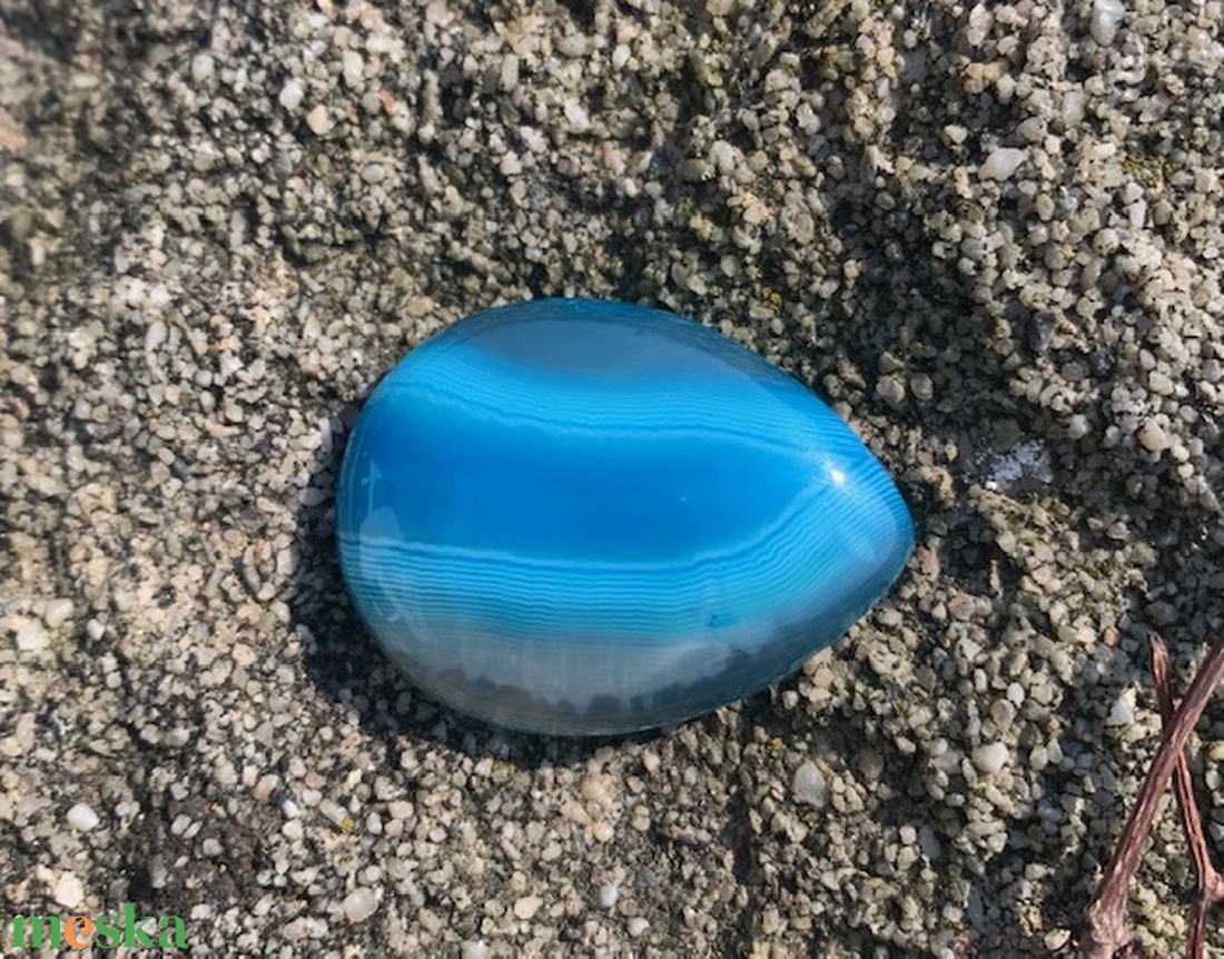 Kék felhős achát, agate kő 30x40mm ékszeralkatrész kék kő!, drágakő cabochon - ékszer - nyaklánc - medál - Meska.hu Kék felhős achát, agate kő 30x40mm ékszeralkatrész kék kő!, drágakő cabochon - ékszer - nyaklánc - medál - Meska.hu