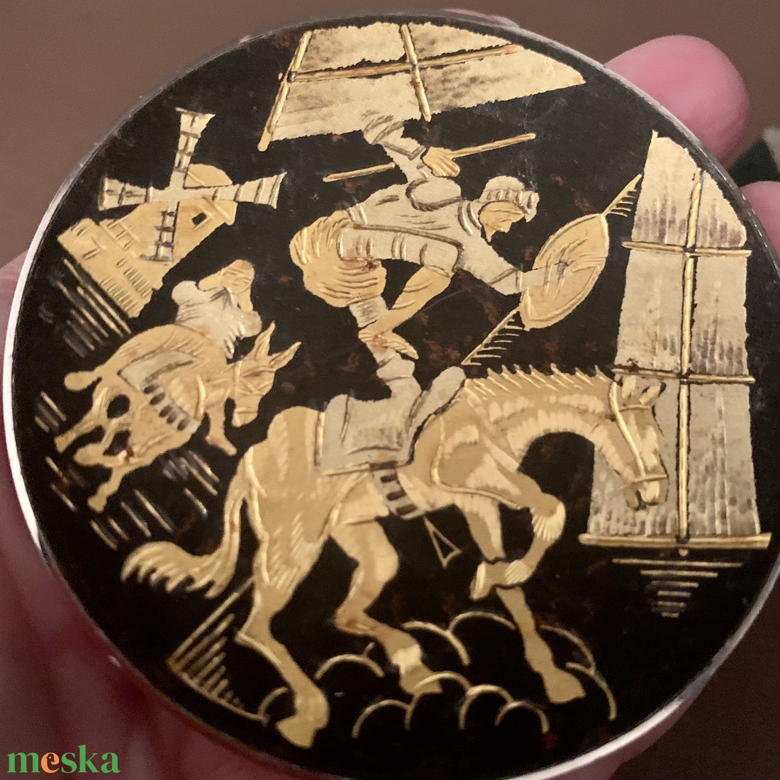 24 karát aranyozott Damascene tál vintage damaszkén ékszertartó tányér, Toledó spanyol ékszeres tálka dísztál 7 cm - otthon & életmód - dekoráció - dísztárgy - Meska.hu 24 karát aranyozott Damascene tál vintage damaszkén ékszertartó tányér, Toledó spanyol ékszeres tálka dísztál 7 cm - otthon & életmód - dekoráció - dísztárgy - Meska.hu