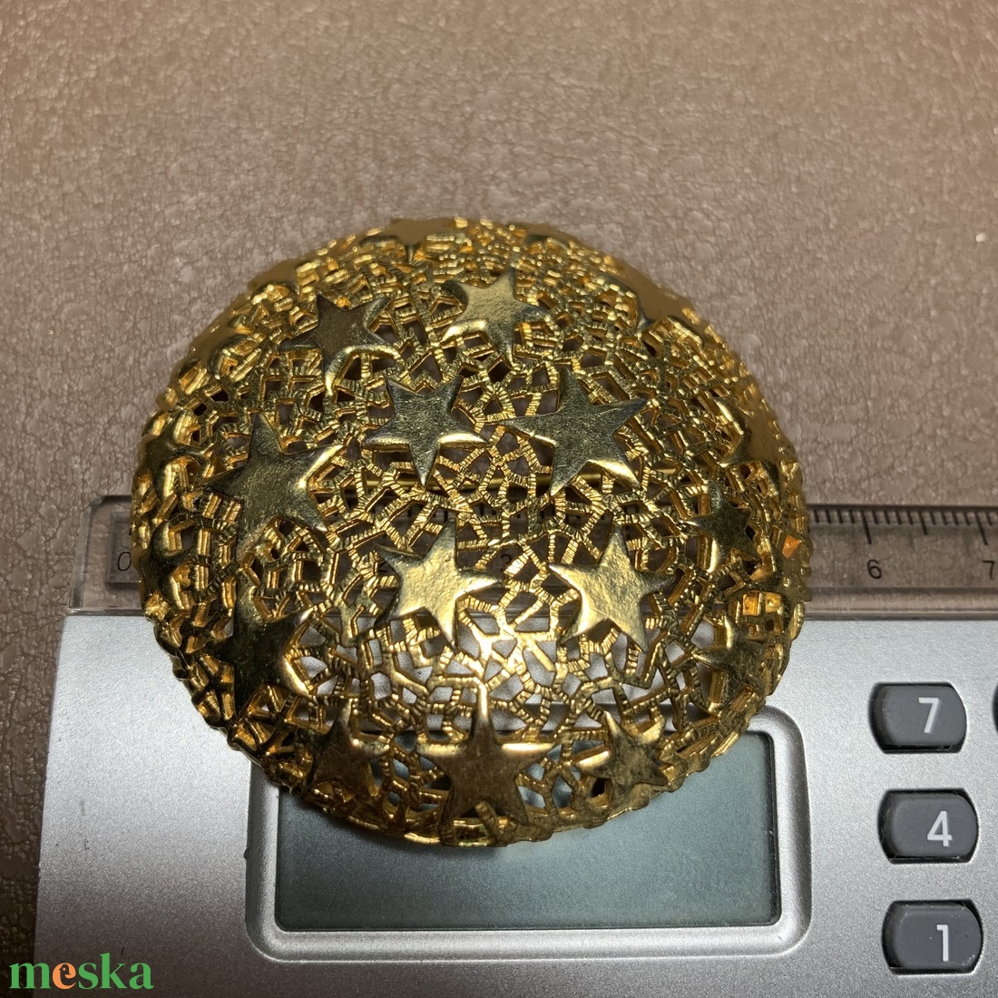 Nagy méretű Vintage BROSS az 1960-as évekből, gyönyörű elegáns strasszos kitűző, pin szövetkabátra, blúzra,  blézerre - ékszer - kitűző és bross - Meska.hu