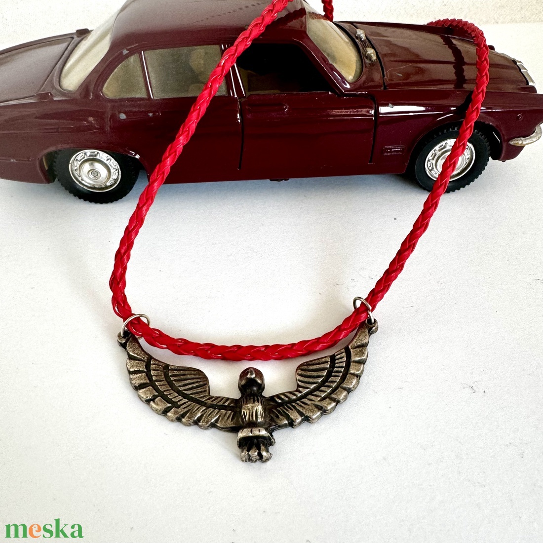 Férfi vagy UNISEX nyaklánc sas keselyű, andoki kondor keselyű valódi bőr láncon: 44 + 3 cm, vintage nyaklánc férfiaknak - ékszer - nyaklánc - medál nélküli nyaklánc - Meska.hu Férfi vagy UNISEX nyaklánc sas keselyű, andoki kondor keselyű valódi bőr láncon: 44 + 3 cm, vintage nyaklánc férfiaknak - ékszer - nyaklánc - medál nélküli nyaklánc - Meska.hu