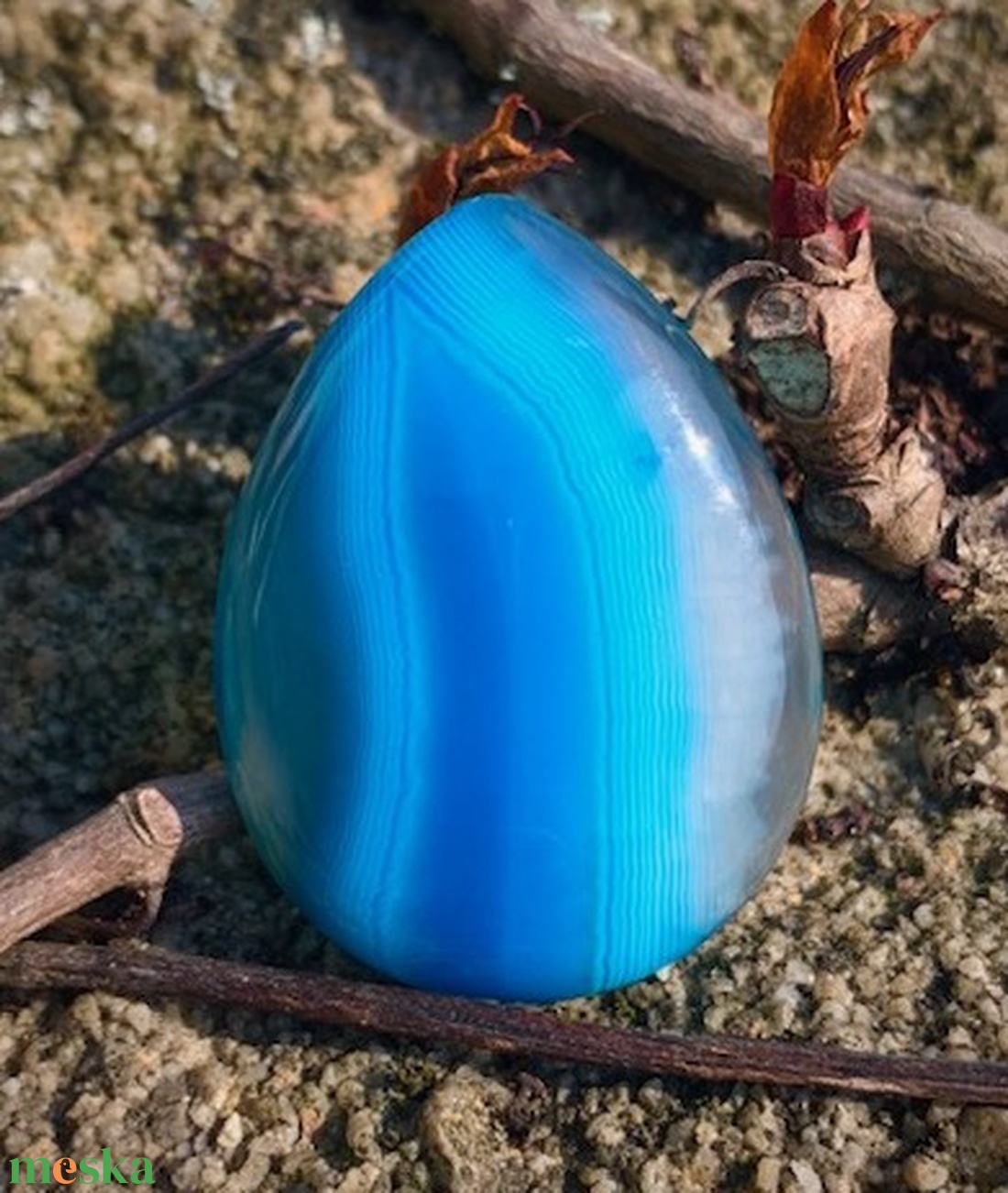 Kék felhős achát, agate kő 30x40mm ékszeralkatrész kék kő!, drágakő cabochon - ékszer - nyaklánc - medál - Meska.hu Kék felhős achát, agate kő 30x40mm ékszeralkatrész kék kő!, drágakő cabochon - ékszer - nyaklánc - medál - Meska.hu