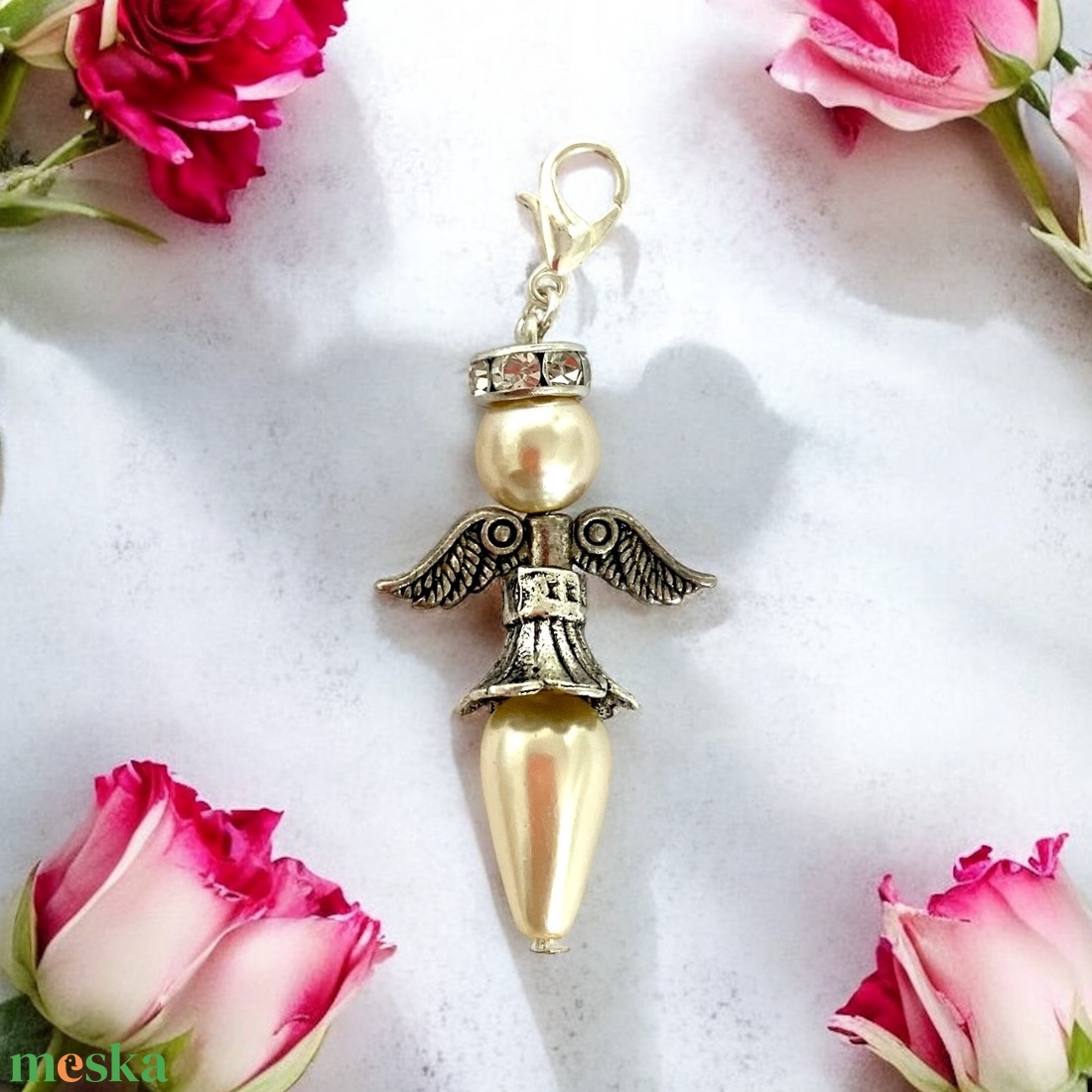 Angyal, angyalka, őrangyal, angyal charm, angyal dísz, angyalos kulcstartó, táskadísz, ajándék angyalka tündér - ékszer - karkötő - charm karkötő - Meska.hu Angyal, angyalka, őrangyal, angyal charm, angyal dísz, angyalos kulcstartó, táskadísz, ajándék angyalka tündér - ékszer - karkötő - charm karkötő - Meska.hu