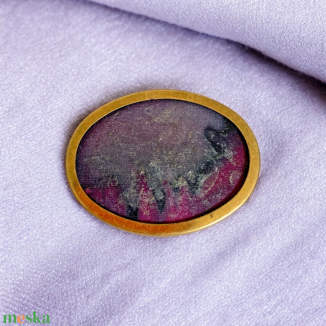 Vintage FESTETT SELYEM BROSS az 1980-as évekből, gyönyörű elegáns RÉZ kitűző, pin szövetkabátra, blúzra, blézerre - ékszer - kitűző és bross - kitűző - Meska.hu Vintage FESTETT SELYEM BROSS az 1980-as évekből, gyönyörű elegáns RÉZ kitűző, pin szövetkabátra, blúzra, blézerre - ékszer - kitűző és bross - kitűző - Meska.hu