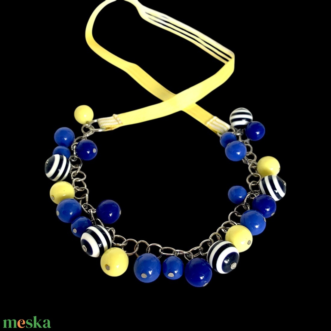 Retro olasz 60 cm-es vintage nyaklánc 1980-as évekből, hibátlan minőségi ékszer, retro nyakék black Necklace - ékszer - ékszerszett - Meska.hu Retro olasz 60 cm-es vintage nyaklánc 1980-as évekből, hibátlan minőségi ékszer, retro nyakék black Necklace - ékszer - ékszerszett - Meska.hu