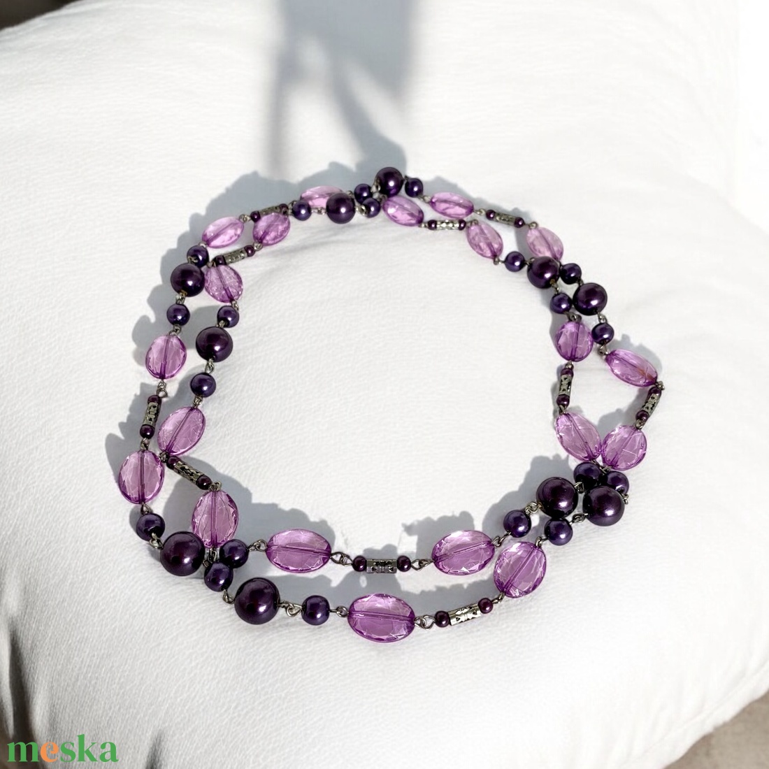 Retro olasz 110 cm-es vintage nyaklánc 1980-as évekből, hibátlan minőségi ékszer, retro nyakék Necklace - ékszer - ékszerszett - Meska.hu Retro olasz 110 cm-es vintage nyaklánc 1980-as évekből, hibátlan minőségi ékszer, retro nyakék Necklace - ékszer - ékszerszett - Meska.hu