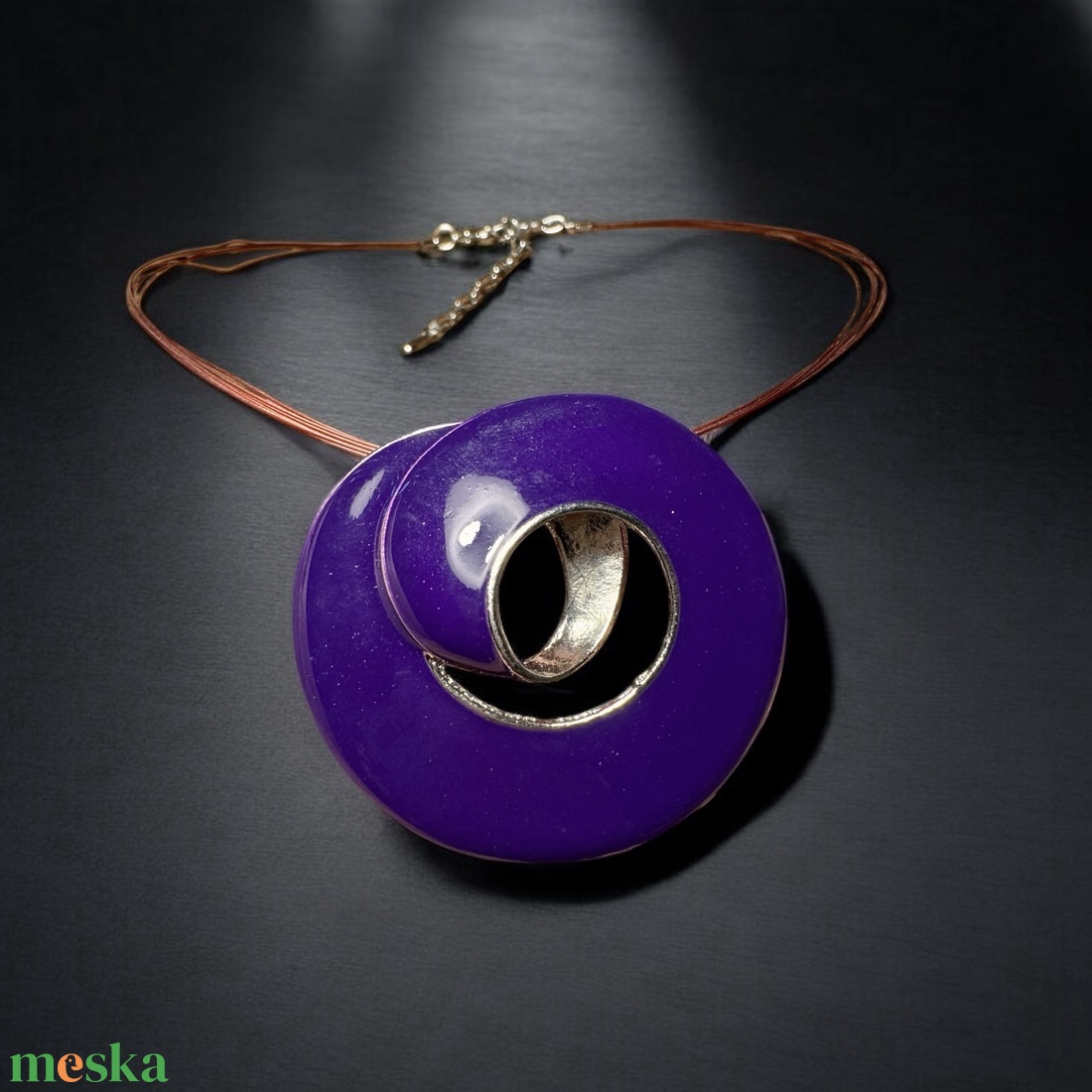 Lila olasz 52 cm-es vintage nyaklánc 1980-as évekből, ibolya szerű hibátlan minőségi ékszer, retro nyakék lila Necklace - ékszer - nyaklánc - medálos nyaklánc - Meska.hu Lila olasz 52 cm-es vintage nyaklánc 1980-as évekből, ibolya szerű hibátlan minőségi ékszer, retro nyakék lila Necklace - ékszer - nyaklánc - medálos nyaklánc - Meska.hu