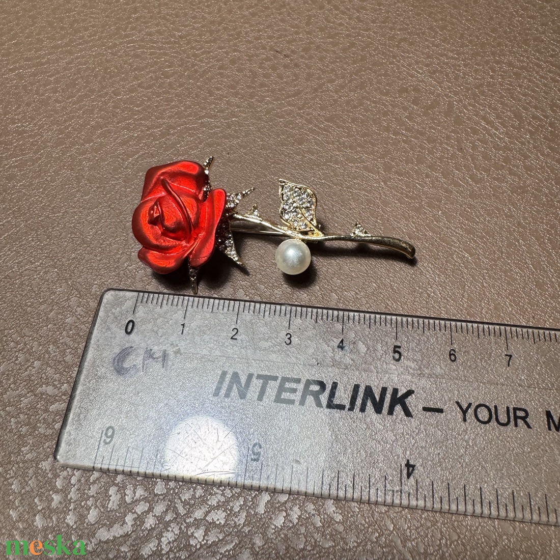 Vintage BROSS az 1980-as évekből, gyönyörű elegáns strasszos kitűző, pin szövetkabátra, blúzra,  blézerre - ékszer - kitűző és bross - Meska.hu