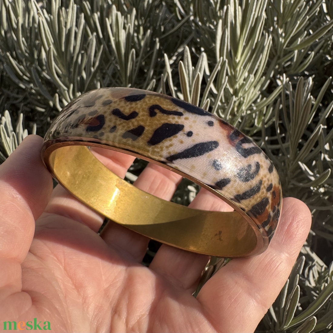 Színes hippi vintage réz karperec a 70-es évekből � eredeti retró bohém ékszer gyűjtőknek és egyedi stílus kedvelőknek - ékszer - karkötő - karperec - Meska.hu