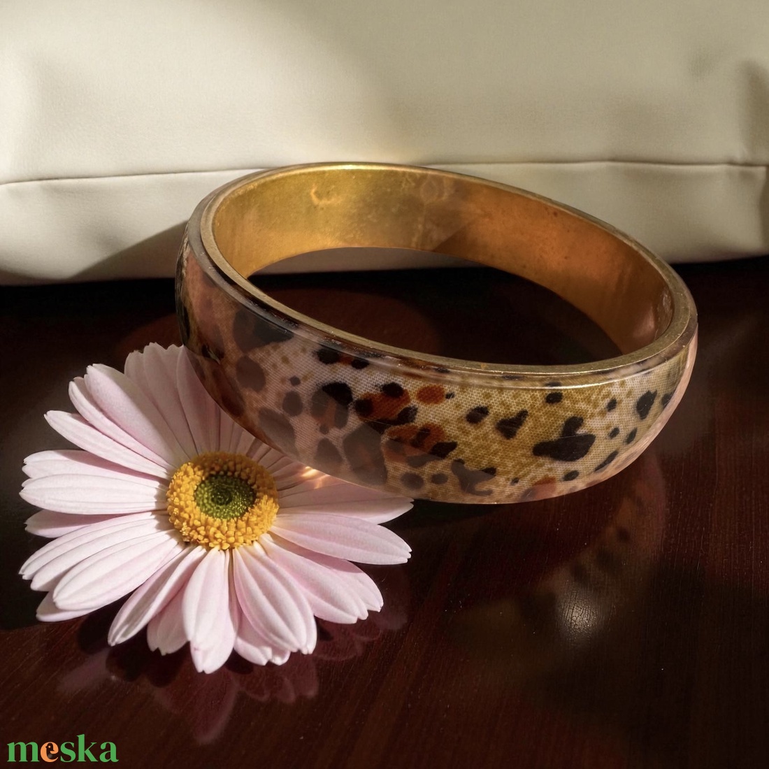 Színes hippi vintage réz karperec a 70-es évekből � eredeti retró bohém ékszer gyűjtőknek és egyedi stílus kedvelőknek - ékszer - karkötő - karperec - Meska.hu