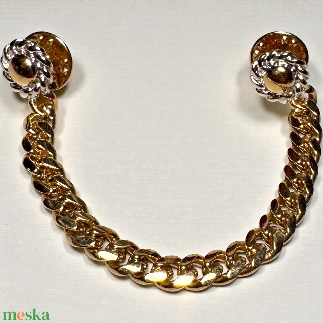 Vintage BROSS az 1980-as évekből, elegáns kitűző búzra kardigánra, pin szövetkabátra, blúzra,  blézerre retro kitűző - ékszer - kitűző és bross - Meska.hu