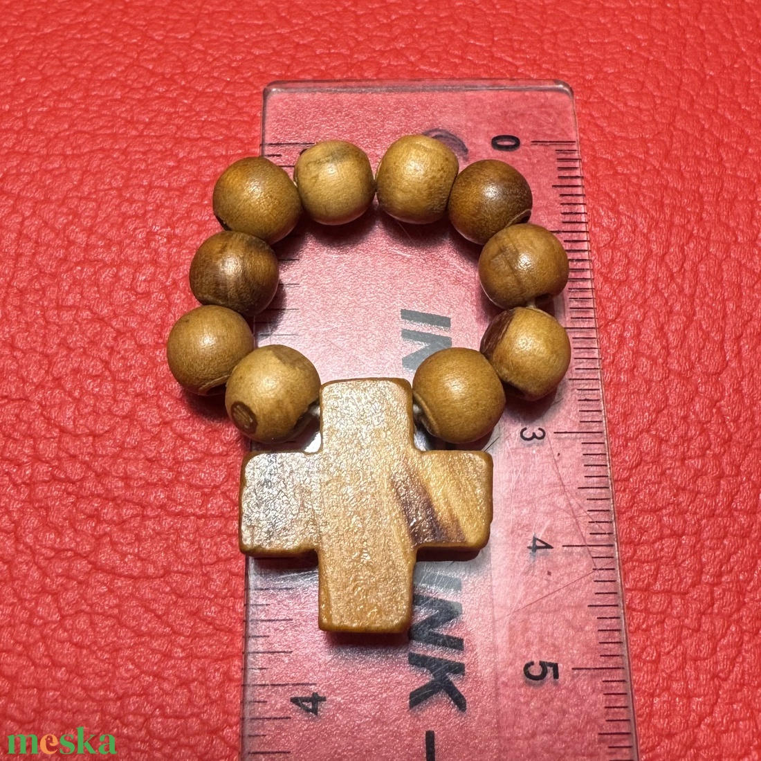 Fa rózsafüzér, Retro kereszt medálos nyaklánc � vintage vallásos ékszer az 1970�80-as évekből - ékszer - nyaklánc - medálos nyaklánc - Meska.hu