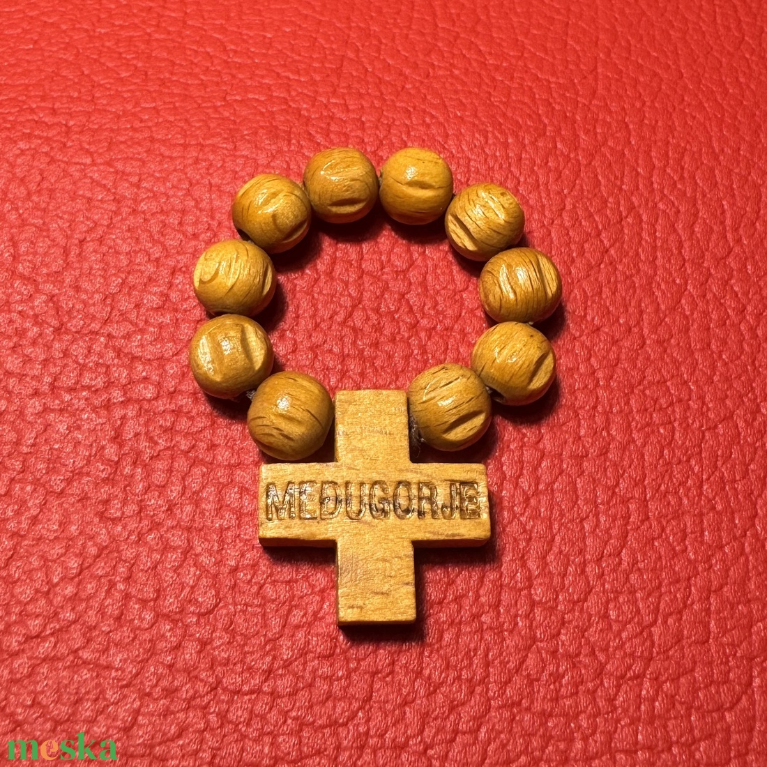 Fa rózsafüzér, Retro kereszt medálos nyaklánc � vintage vallásos ékszer az 1970�80-as évekből - ékszer - nyaklánc - medálos nyaklánc - Meska.hu