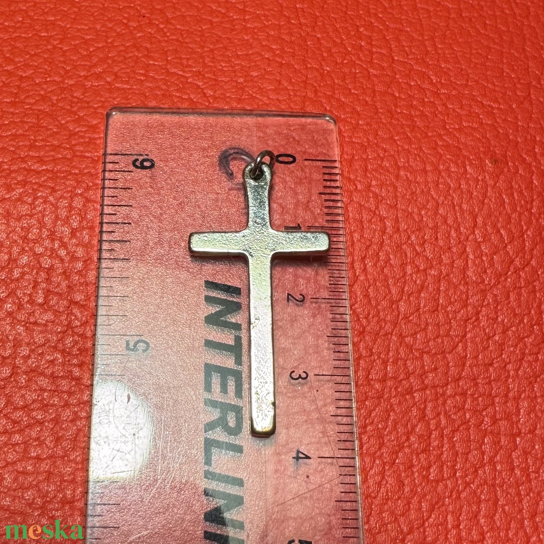 Retro kereszt nyakláncra � vintage vallásos ékszer az 1970�80-as évekből - ékszer - nyaklánc - medálos nyaklánc - Meska.hu