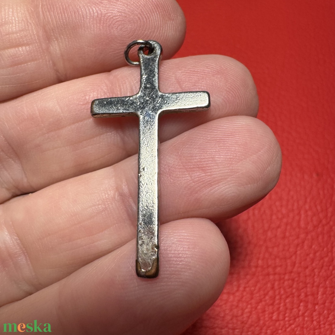 Retro kereszt nyakláncra � vintage vallásos ékszer az 1970�80-as évekből - ékszer - nyaklánc - medálos nyaklánc - Meska.hu