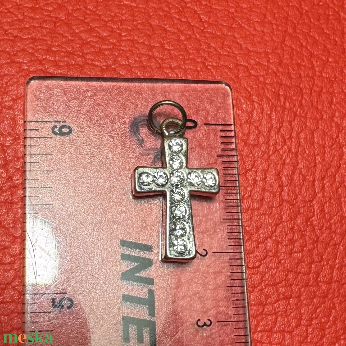 Retro kereszt nyakláncra � vintage vallásos ékszer az 1970�80-as évekből - ékszer - nyaklánc - medálos nyaklánc - Meska.hu