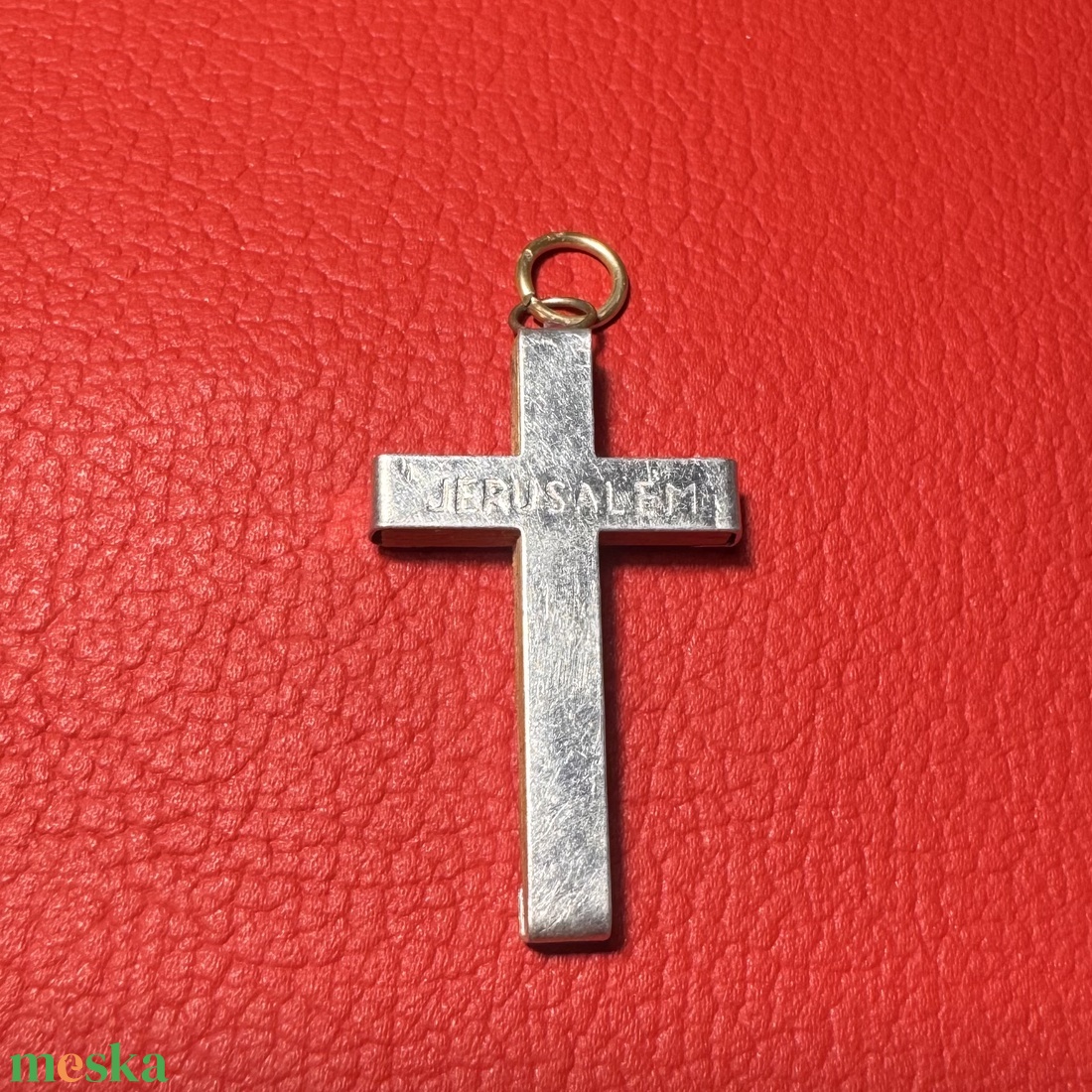 Retro fa kereszt nyakláncra � vintage vallásos ékszer az 1970�80-as évekből - ékszer - nyaklánc - medálos nyaklánc - Meska.hu