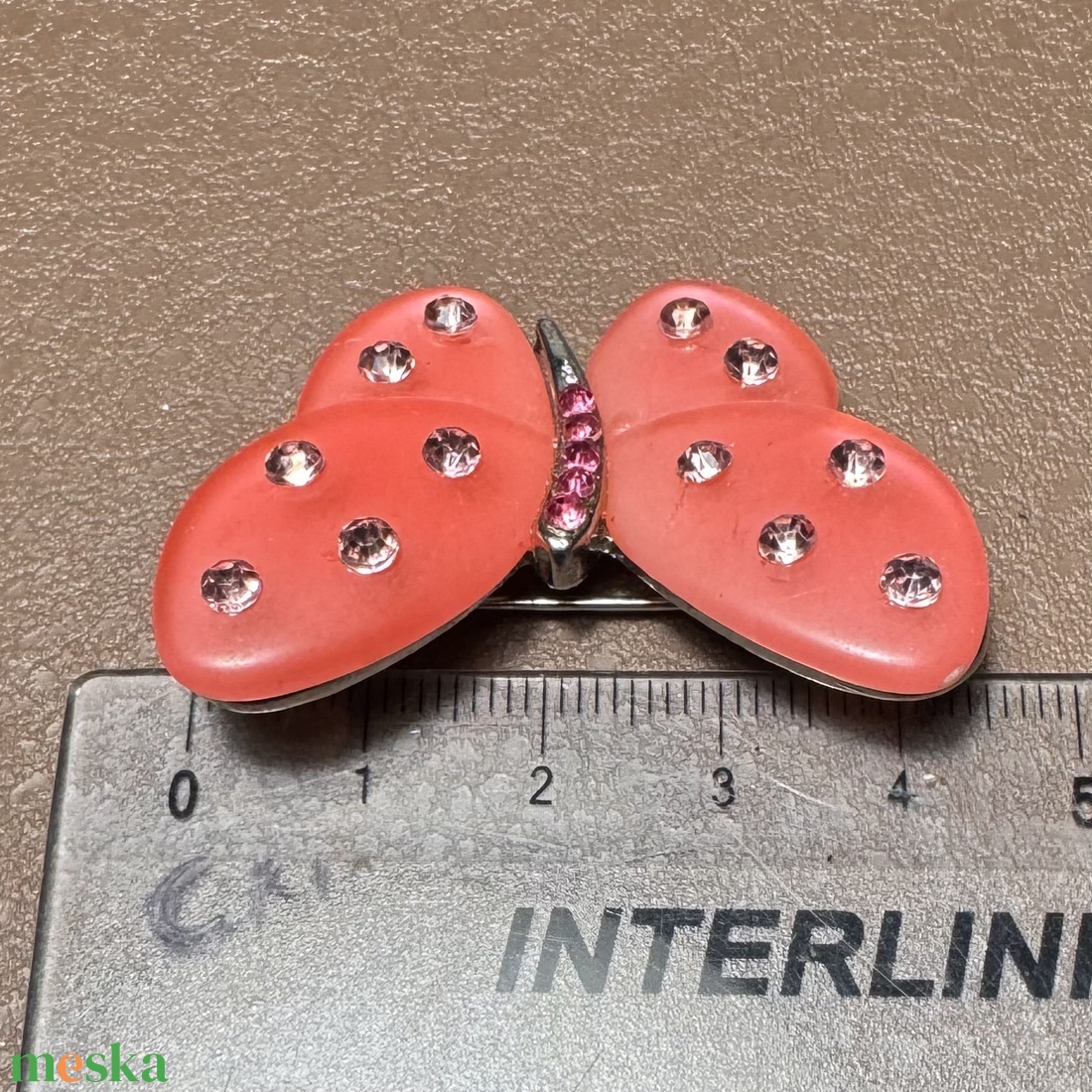 Lepke Vintage BROSS az 1980-as évekből, gyönyörű elegáns kitűző, pin szövetkabátra, blúzra,  blézerre retro kitűző - ékszer - kitűző és bross - Meska.hu
