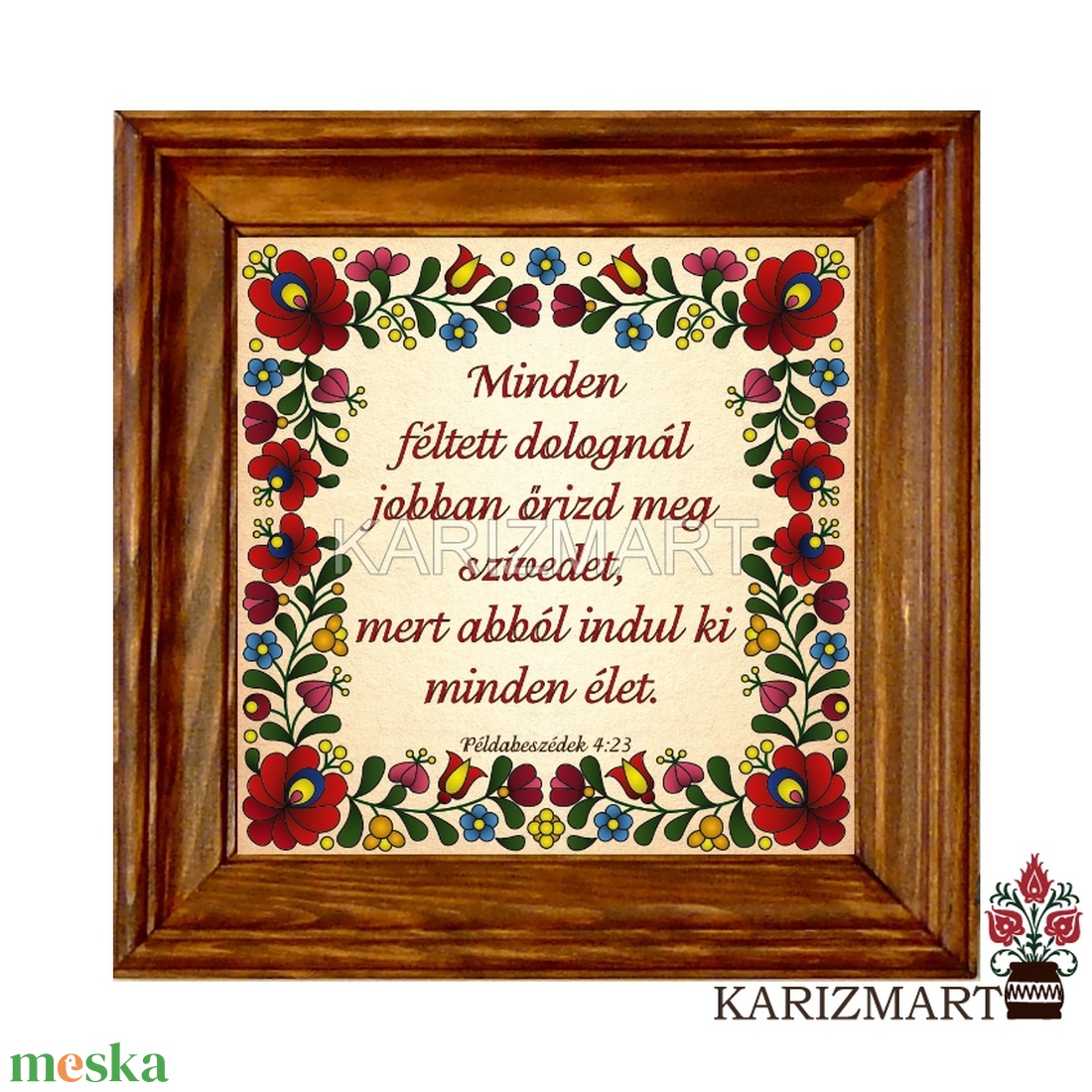 Igés Kerámia Falikép #KK02-21-5 - otthon & életmód - vallás - házi áldás - Meska.hu Igés Kerámia Falikép #KK02-21-5 - otthon & életmód - vallás - házi áldás - Meska.hu