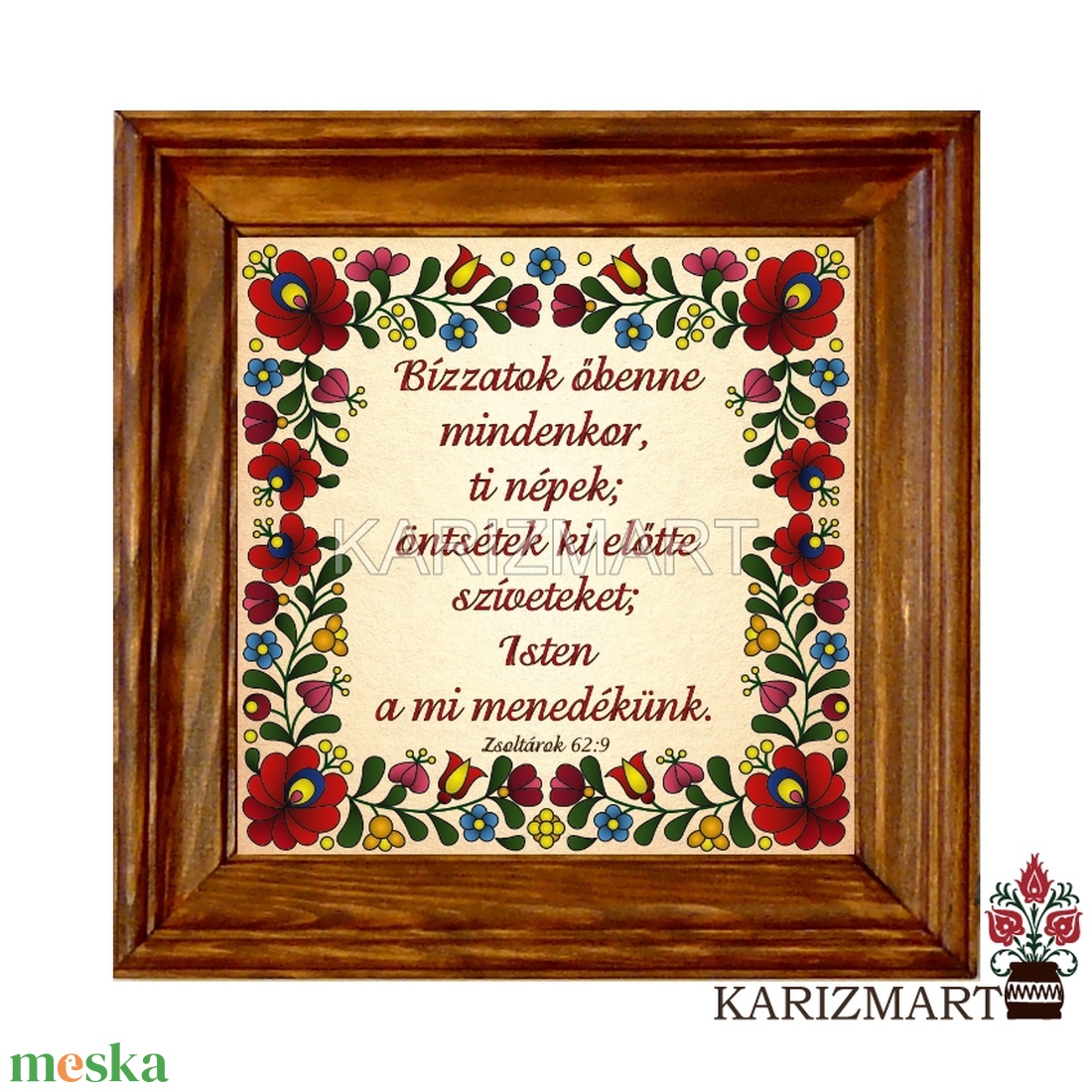 Igés Kerámia Falikép #KK02-21-2 - otthon & életmód - vallás - házi áldás - Meska.hu Igés Kerámia Falikép #KK02-21-2 - otthon & életmód - vallás - házi áldás - Meska.hu